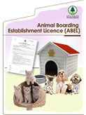 Leaflet 'Animal Boarding Establishment Licence (ABEL)'