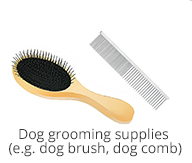 dog grooming supplies